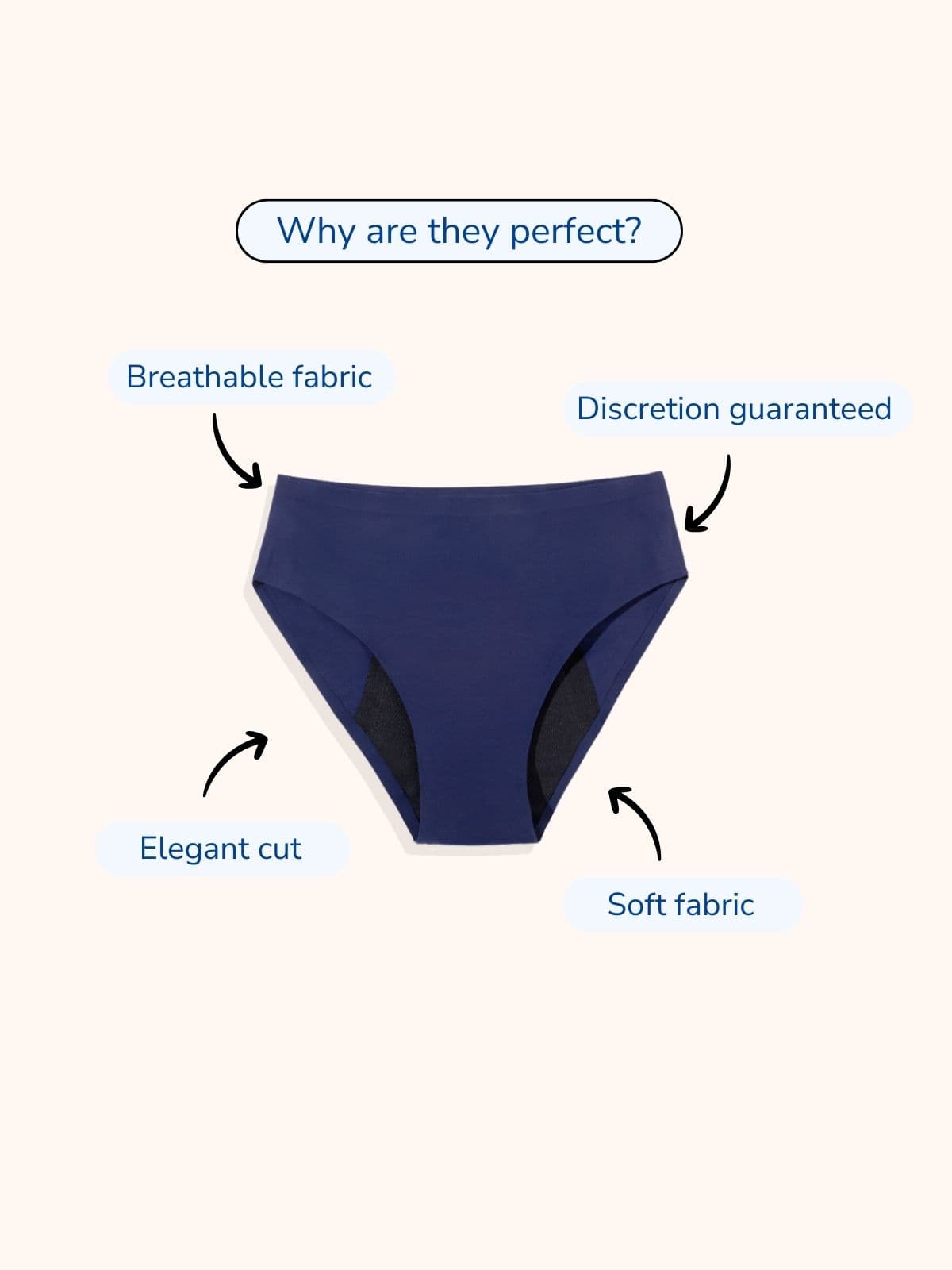High Waist Ultra-Absorbent Incontinence Briefs