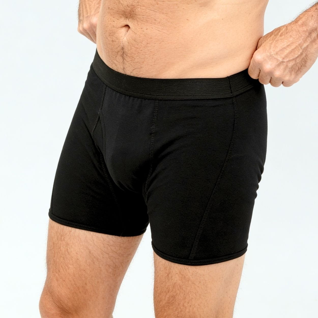 Men’s Maximum Absorbency Cotton Boxer Briefs