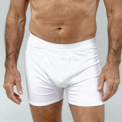 Men’s Maximum Absorbency Cotton Boxer Briefs
