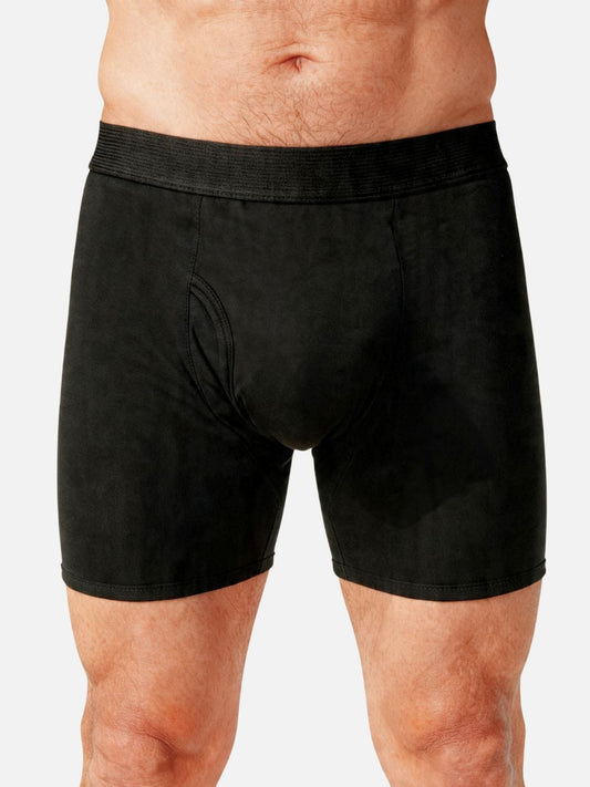 Men’s Maximum Absorbency Cotton Boxer Briefs