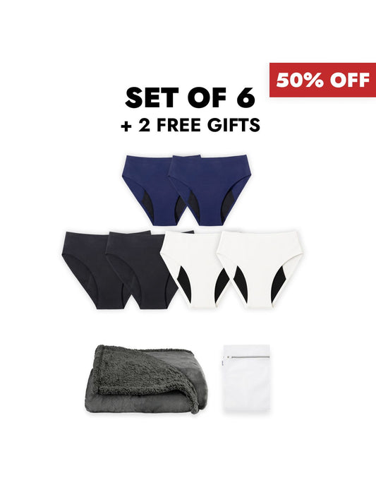 Winter Bundle - High Waist Ultra-Absorbent Incontinence Briefs