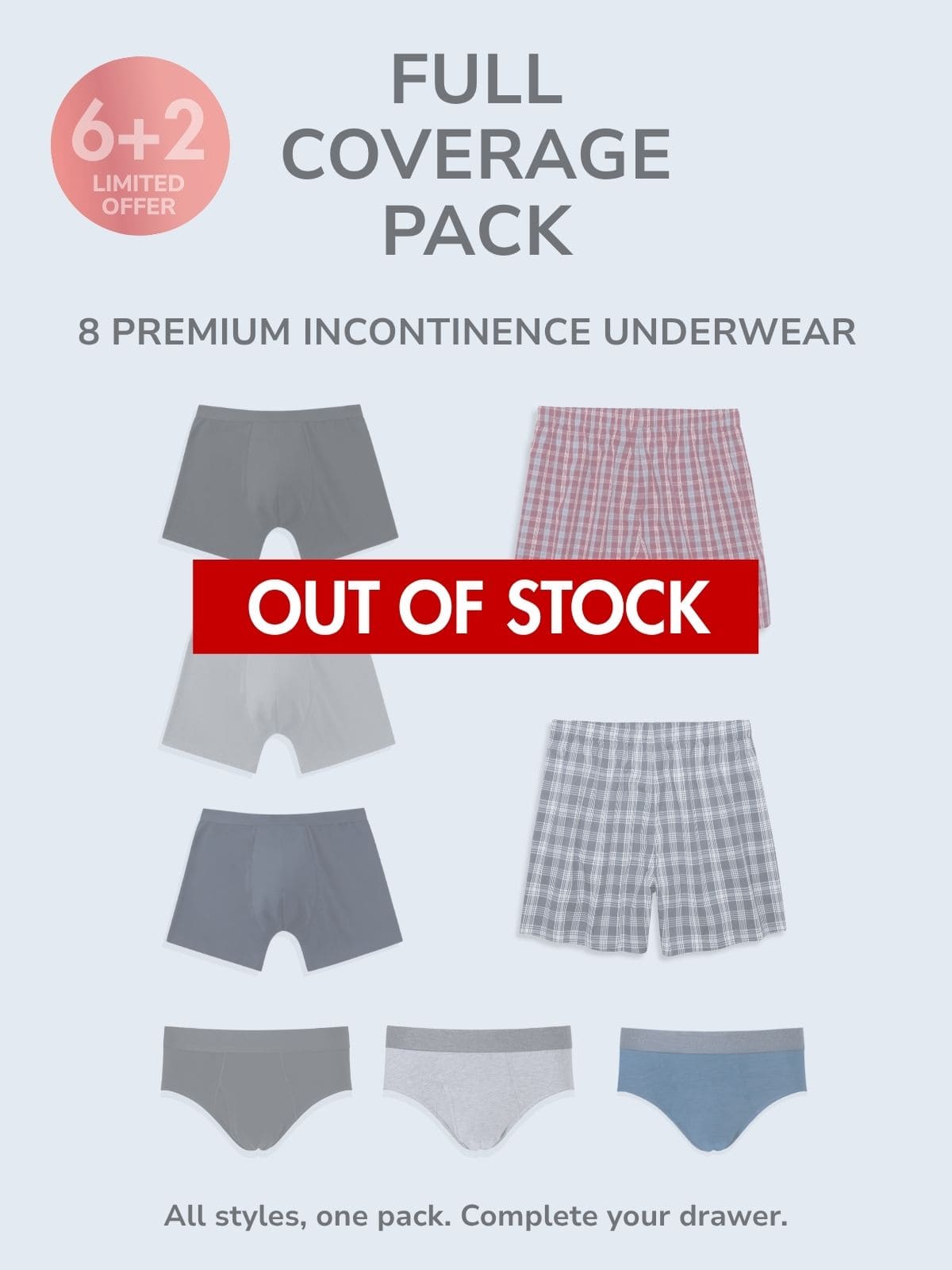 Full Coverage Pack (6+2 FREE)