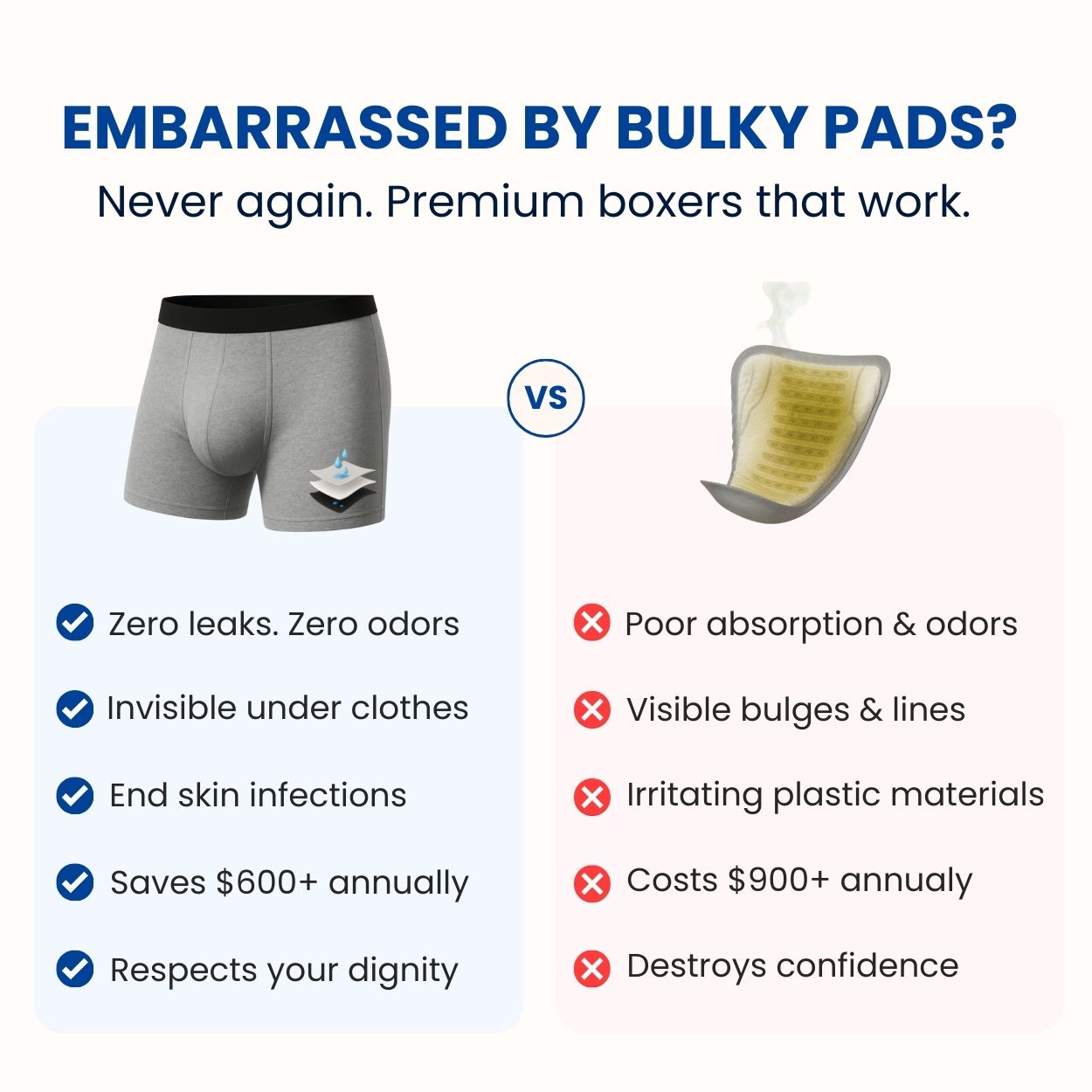 Everyday Boxer Briefs Pack (6+3 FREE)