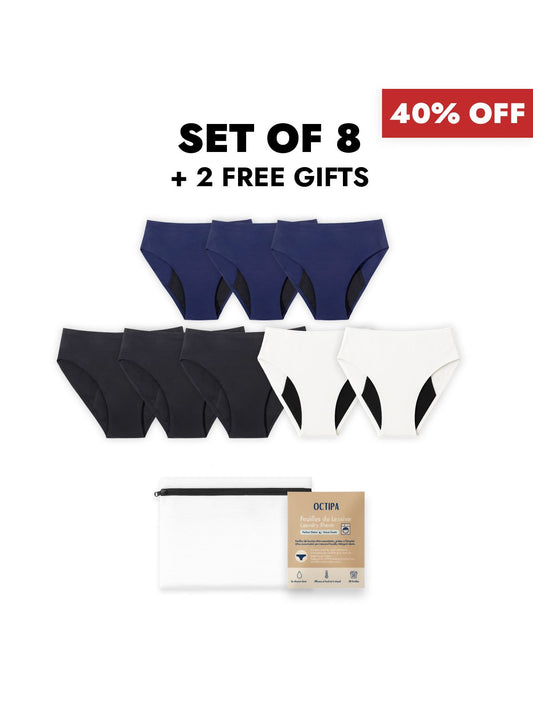 Christmas Bundle - High Waist Ultra-Absorbent Incontinence Briefs