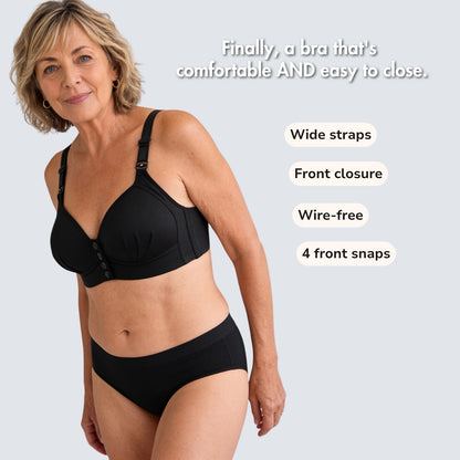 Front-Closure Shaping Bra