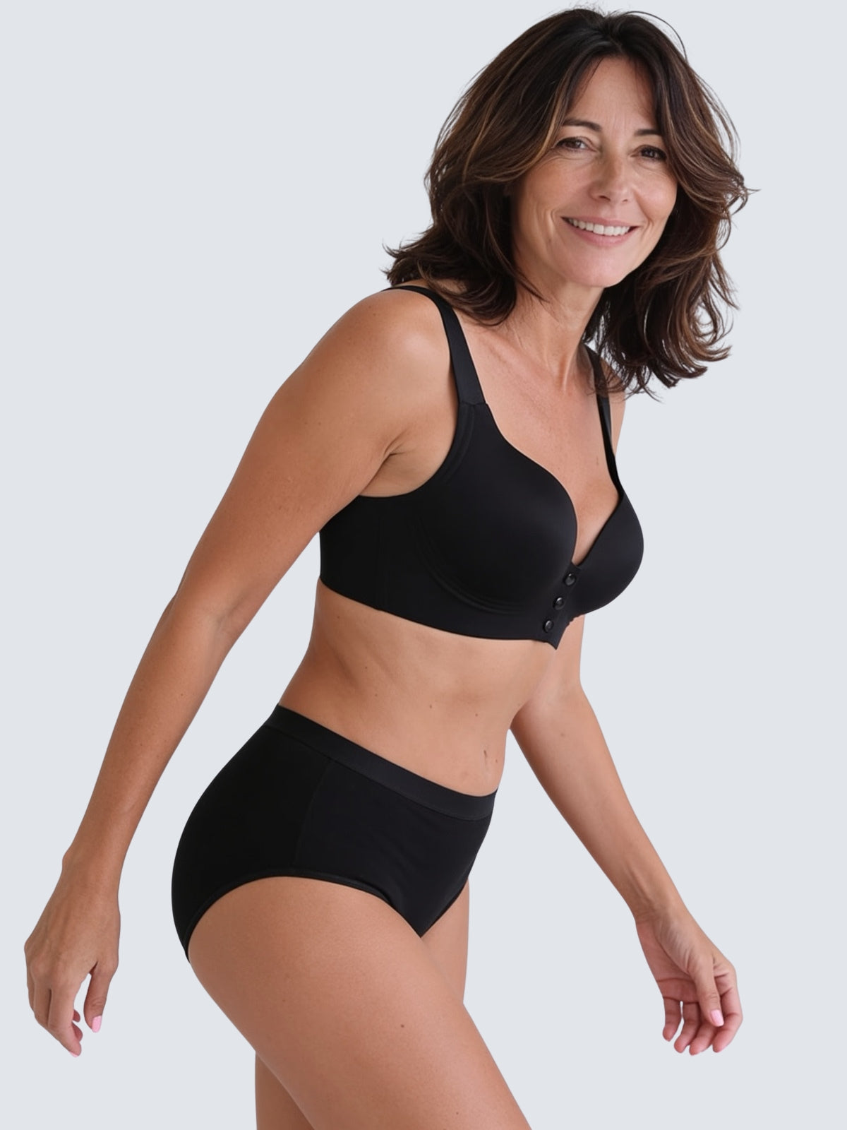 High-Waisted Cotton Comfort Panties