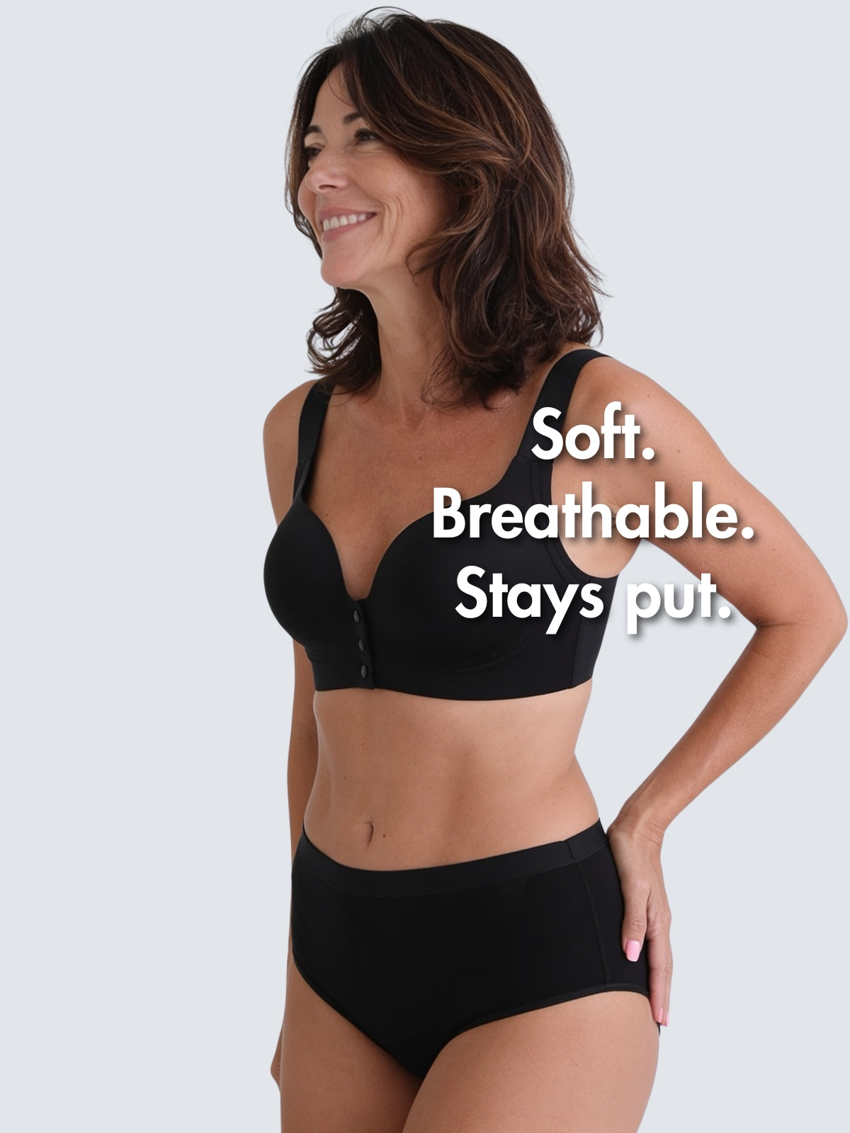 High-Waisted Cotton Comfort Panties