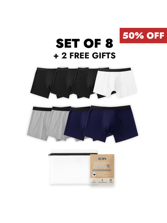 Christmas Bundle - Men's Ultra-Absorbent Incontinence Boxer Briefs