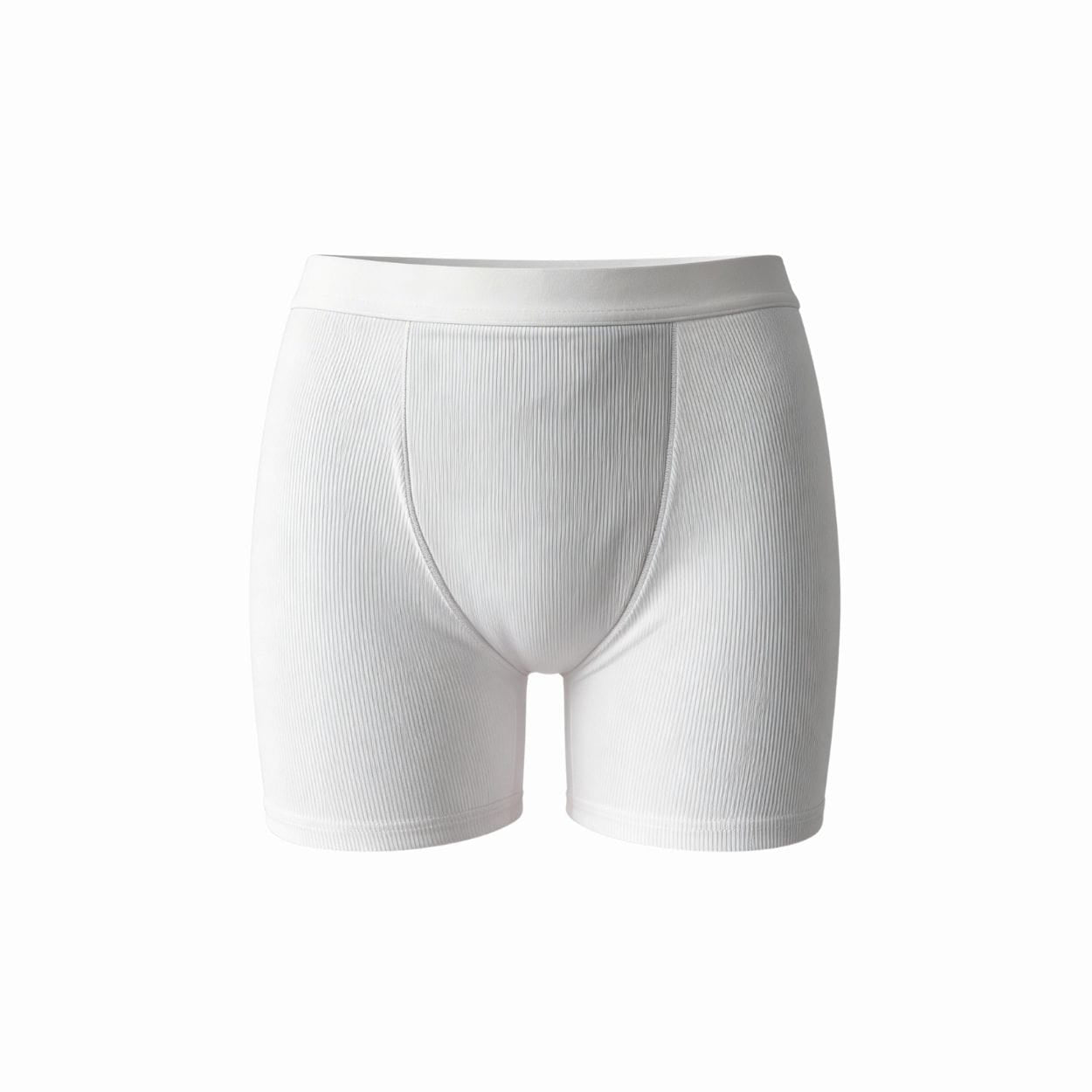 Women’s Maximum Absorbency Ribbed Boxer Shorts