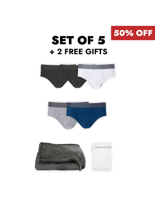 Winter Bundle - Men's Ultra-Absorbent Incontinence Briefs