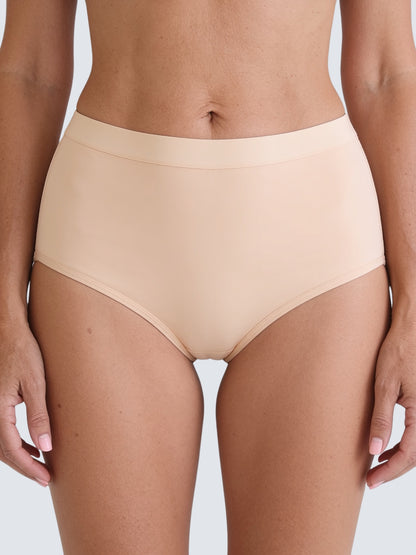 High-Waisted Cotton Comfort Panties