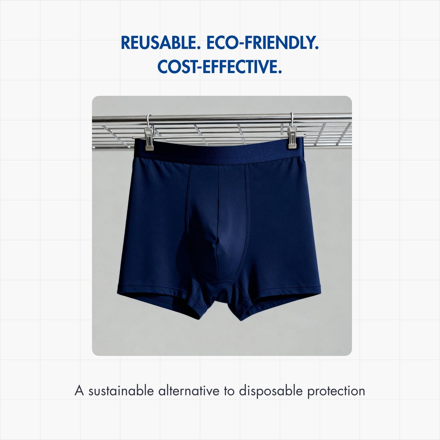 Men's Light Leaks Absorbent Boxer Briefs