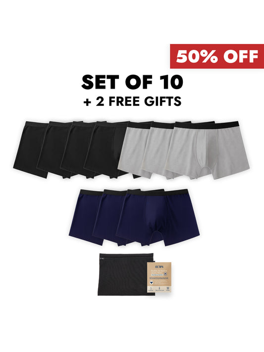 Black Friday Bundle - Men's Ultra-Absorbent Incontinence Boxer Briefs