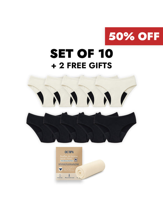 Black Friday Comfort Bundle - Comfort Leakproof Briefs