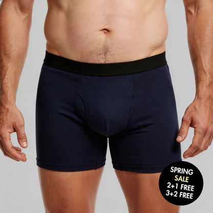 Men’s Maximum Absorbency Cotton Boxer Briefs