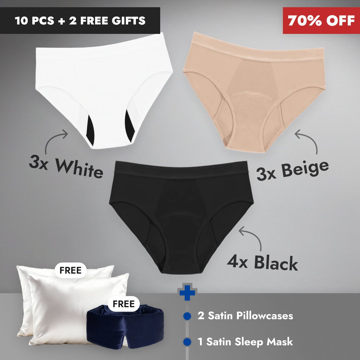Black Friday Night Bundle - Ultra-Absorbent Incontinence Briefs