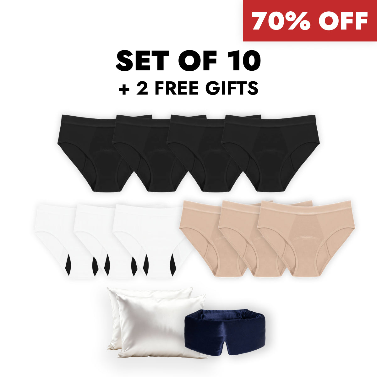 Black Friday Night Bundle - Ultra-Absorbent Incontinence Briefs