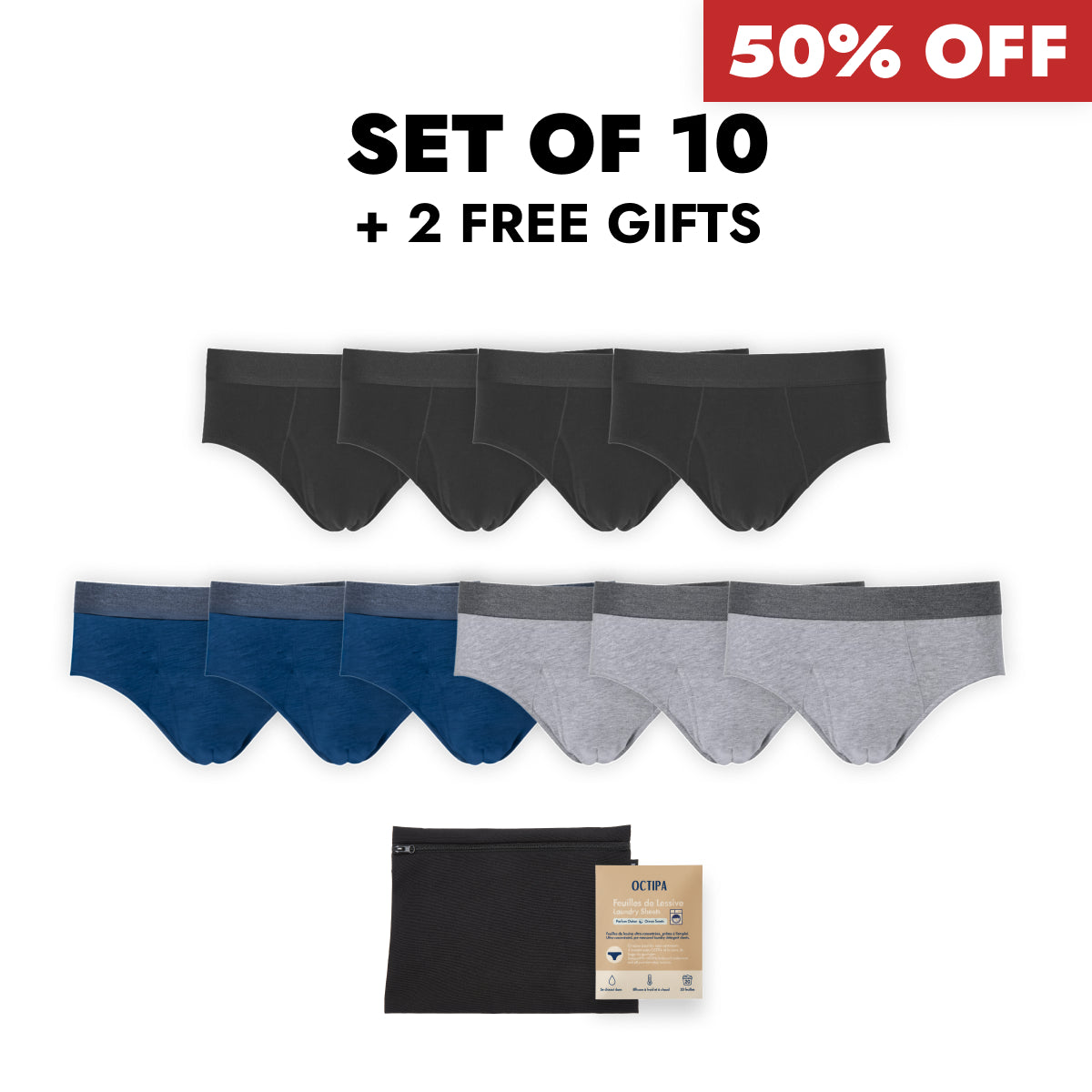 Black Friday Bundle - Men's Ultra-Absorbent Incontinence Briefs