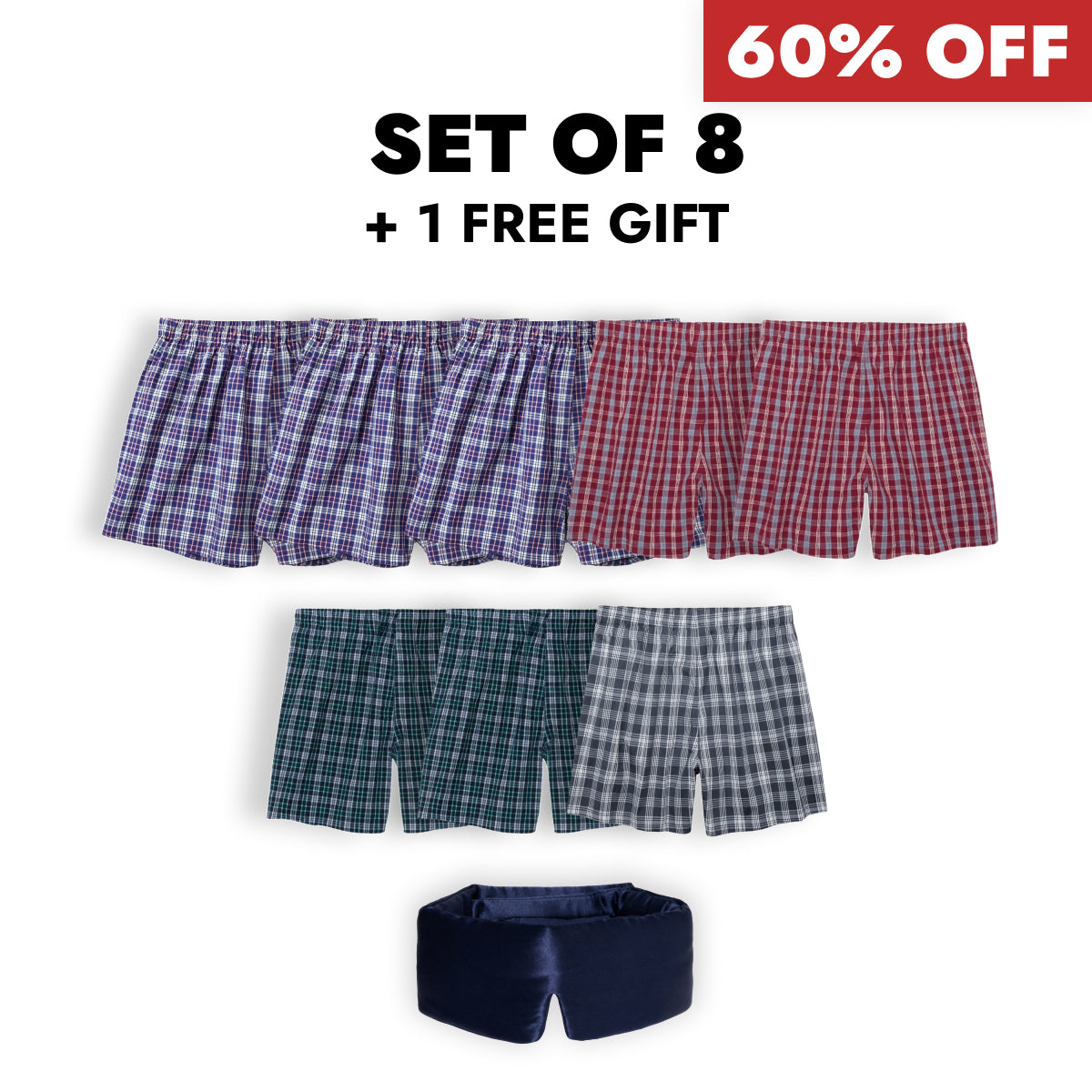 Black Friday Night Bundle - Men's Ultra-Absorbent Incontinence Boxers