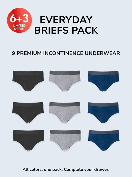 Everyday Briefs Pack (6+3 FREE)