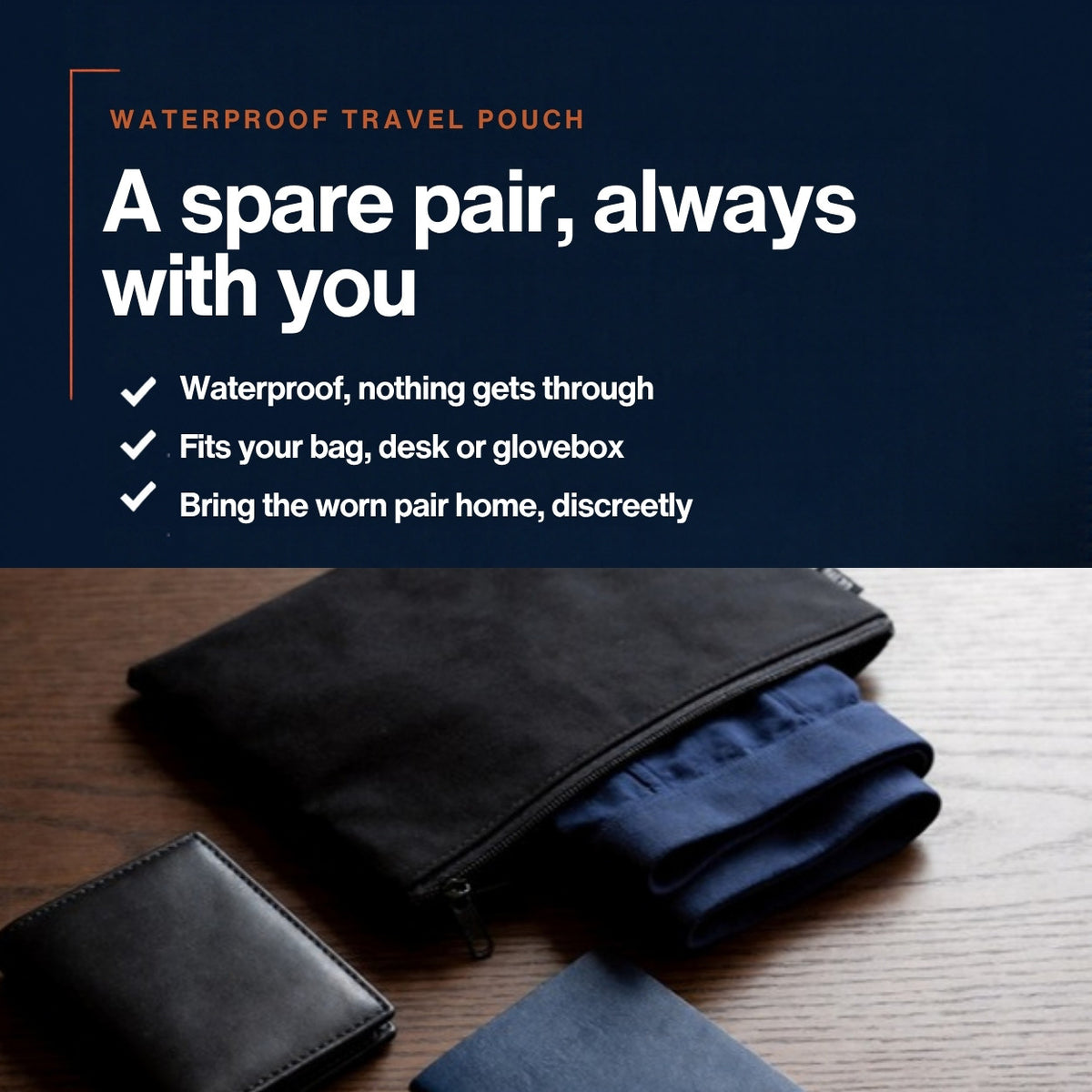 Waterproof Travel Pouch benefits