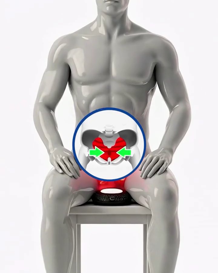 How the Pelvic Pulse targets the pelvic floor muscles