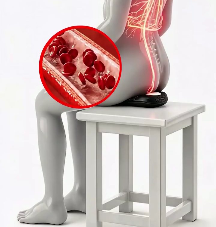 Better blood flow to the pelvic area